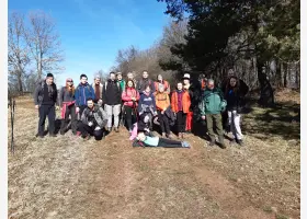 Zimný výstup na Strážov a Drieňov vrch